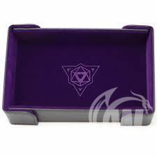 Rectangle Dice Tray - Purple